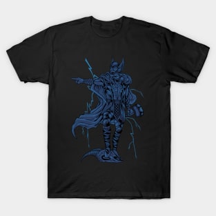 Lightning and Thunder - Viking Thunder God Thor T-Shirt